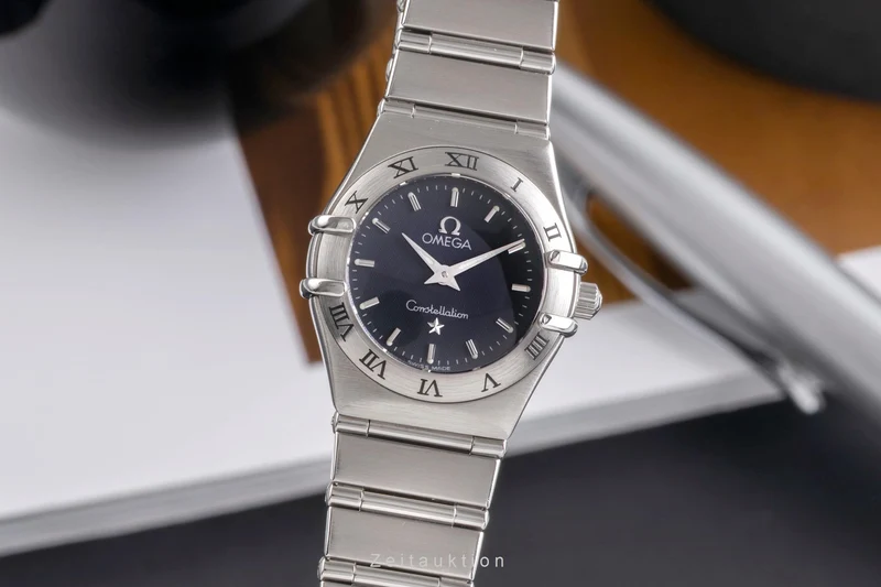 Omega Constellation steel quartz women's watch 1562.40.00 LP: 3200EUR [2504809]