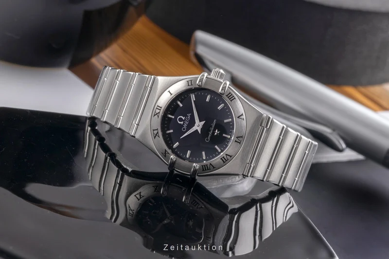 Omega Constellation steel quartz women's watch 1562.40.00 LP: 3200EUR [2504809]