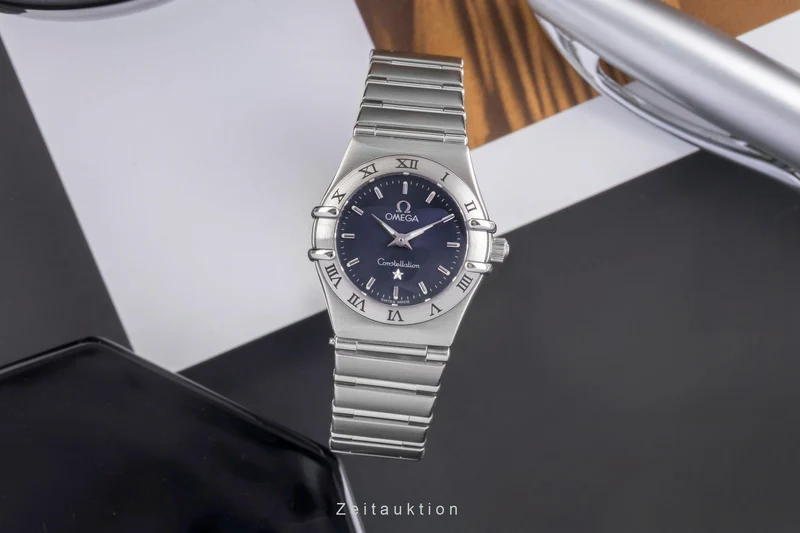 Omega Constellation steel quartz women's watch 1562.40.00 LP: 3200EUR [2504809]