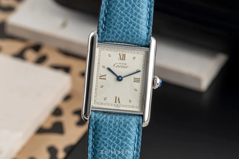 Cartier Tank silver quartz unisex 690006 [2504126]