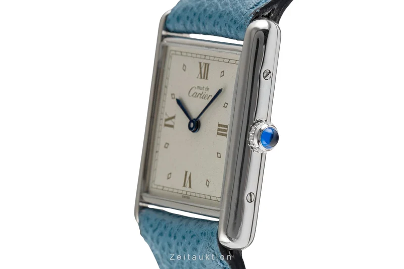 Cartier Tank silver quartz unisex 690006 [2504126]