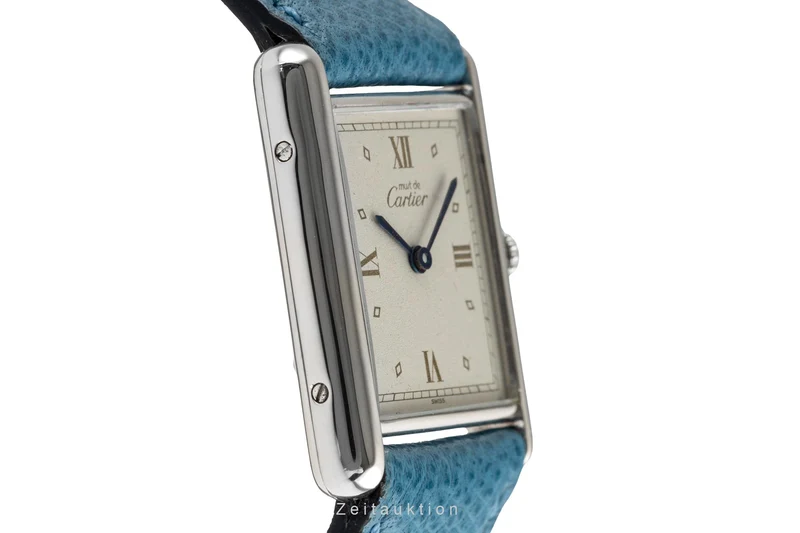 Cartier Tank silver quartz unisex 690006 [2504126]