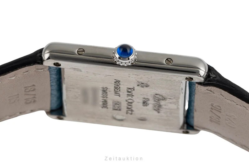 Cartier Tank silver quartz unisex 690006 [2504126]