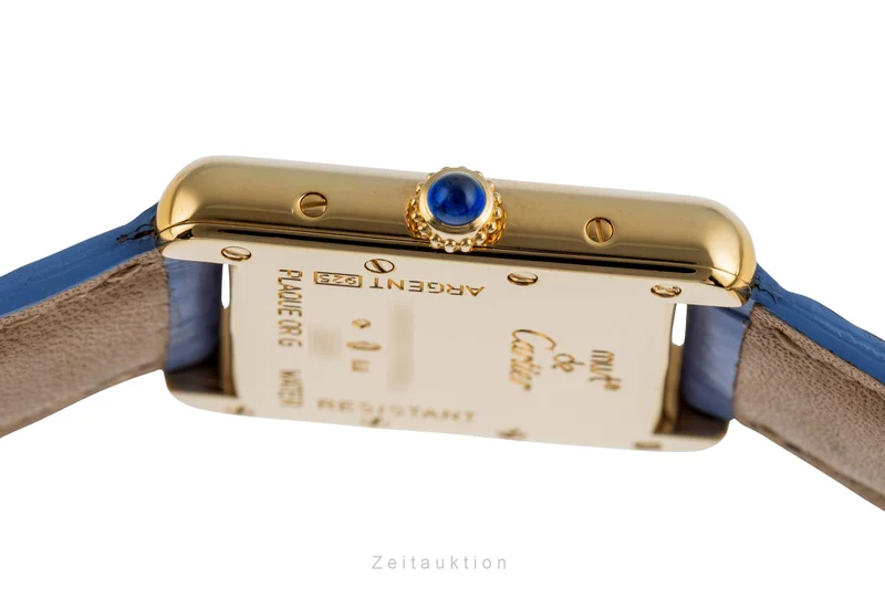 Cartier Tank silver-gilt quartz women's watch W1013654, 2415 [2504825]