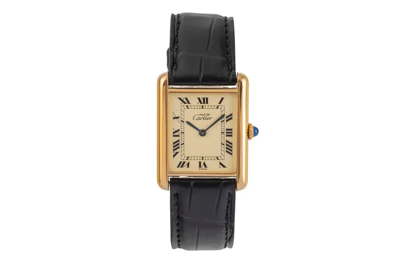 Cartier Tank silver-gilt manual winding unisex 6 [2504166]