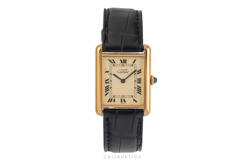 Cartier Tank silver-gilt manual winding unisex 6 [2504166]