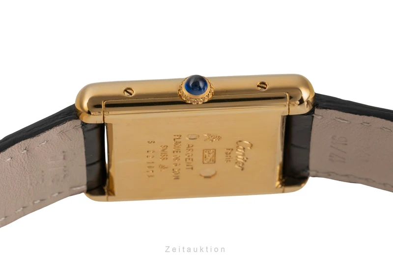 Cartier Tank silver-gilt manual winding unisex 6 [2504166]