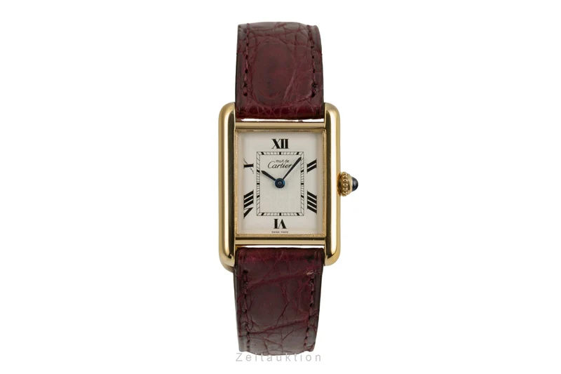 Cartier Tank silver-gilt quartz women's watch W1013654, 2415 [2504014]