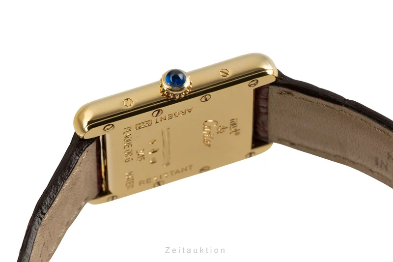 Cartier Tank silver-gilt quartz women's watch W1013654, 2415 [2504014]