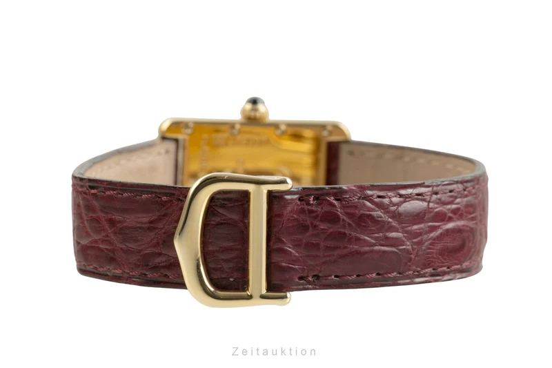 Cartier Tank silver-gilt quartz women's watch W1013654, 2415 [2504014]