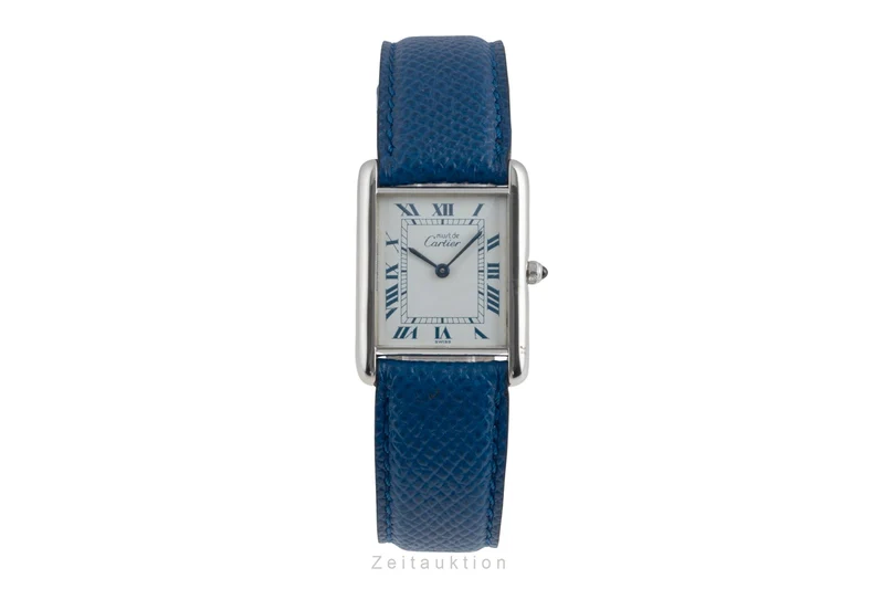 Cartier Tank silver quartz unisex 681006 [2504124]