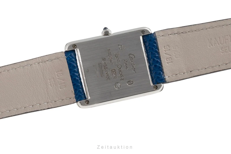 Cartier Tank silver quartz unisex 681006 [2504124]