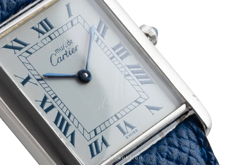 Cartier Tank silver quartz unisex 681006 [2504124]