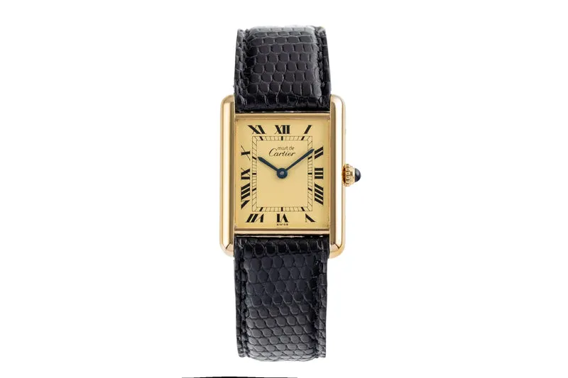 Cartier Tank silver-gilt quartz unisex W1002753, 590005 [2504487]