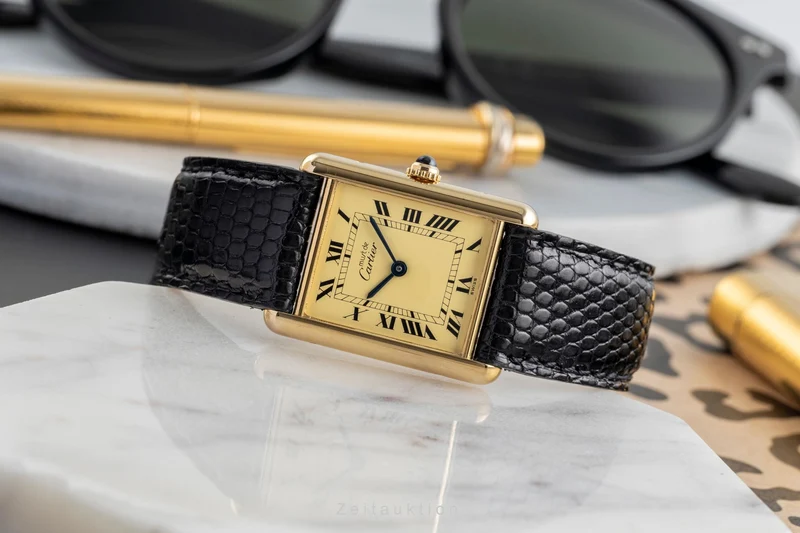 Cartier Tank silver-gilt quartz unisex W1002753, 590005 [2504487]