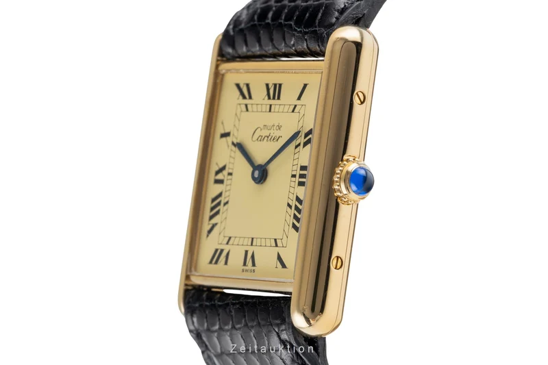 Cartier Tank silver-gilt quartz unisex W1002753, 590005 [2504487]