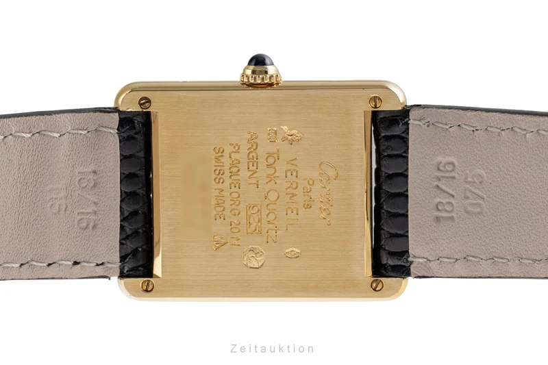 Cartier Tank silver-gilt quartz unisex W1002753, 590005 [2504487]