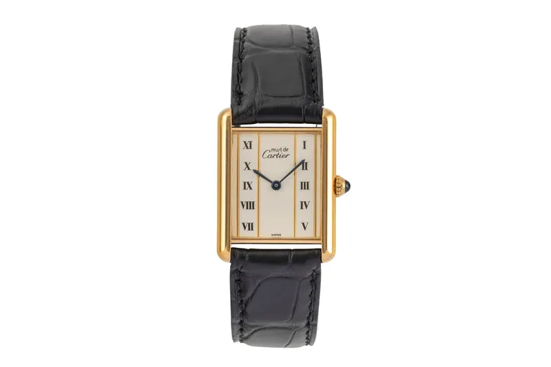 Cartier Tank silver-gilt quartz unisex 1615 [2503708]