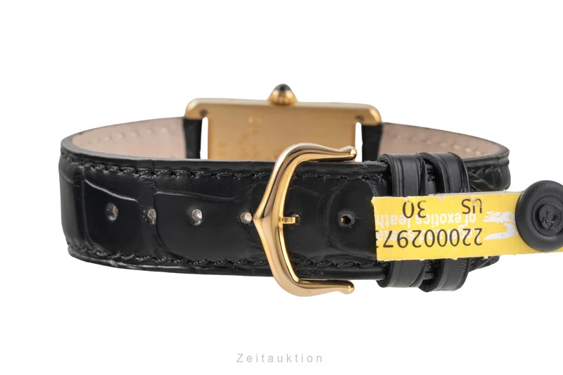 Cartier Tank silver-gilt quartz unisex 1615 [2503708]