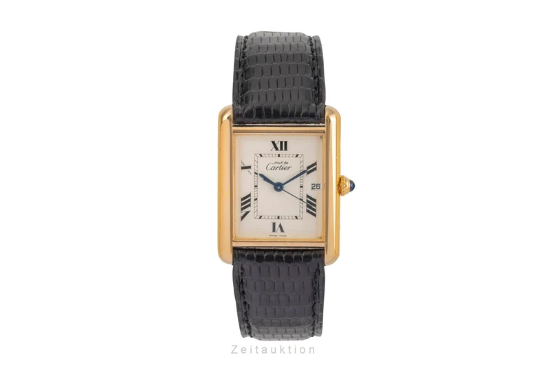 Cartier Tank silver-gilt quartz unisex W1013754, 2413 [2504018]