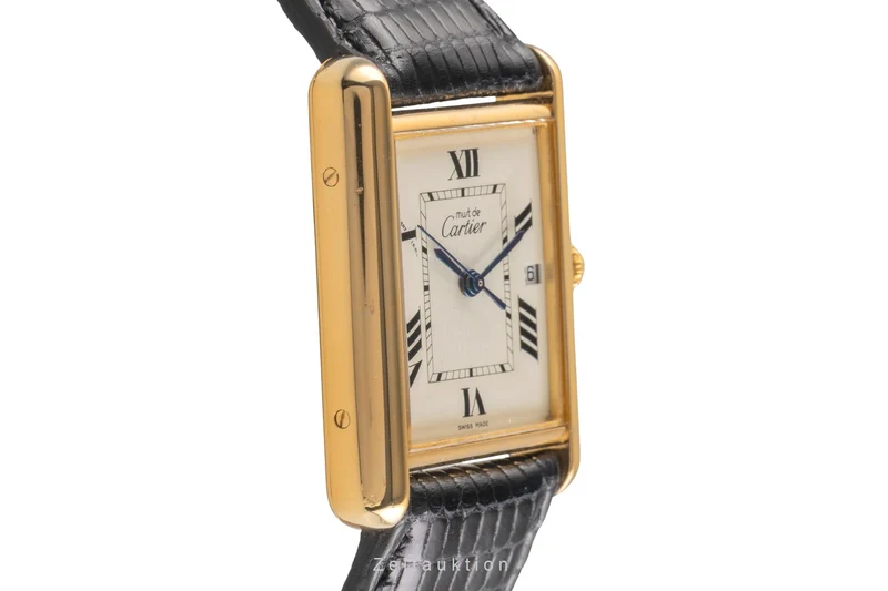 Cartier Tank silver-gilt quartz unisex W1013754, 2413 [2504018]