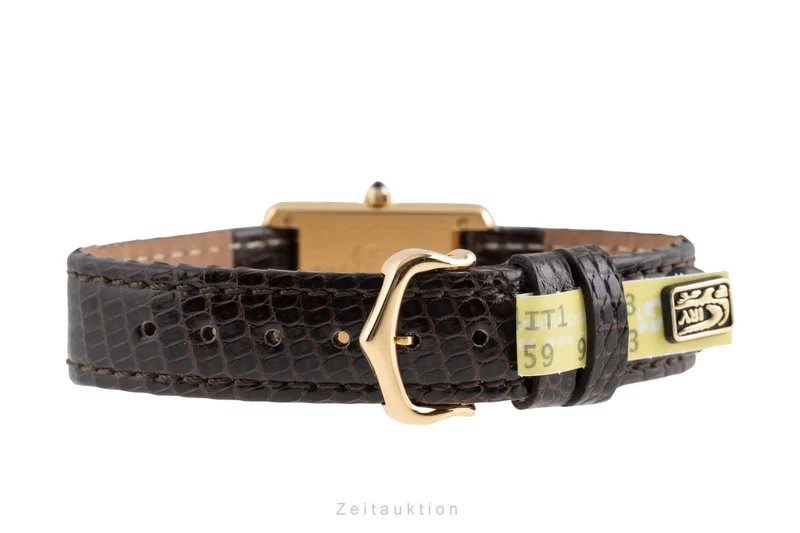 Cartier Tank silver-gilt quartz women's watch 366001, 849 191 23 [2503583]
