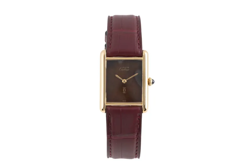 Cartier Tank silver-gilt manual winding unisex 6 [2504381]