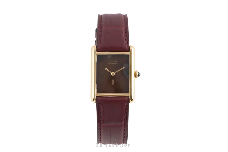 Cartier Tank silver-gilt manual winding unisex 6 [2504381]