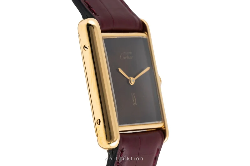 Cartier Tank silver-gilt manual winding unisex 6 [2504381]