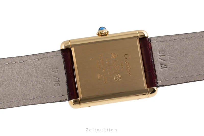 Cartier Tank silver-gilt manual winding unisex 6 [2504381]