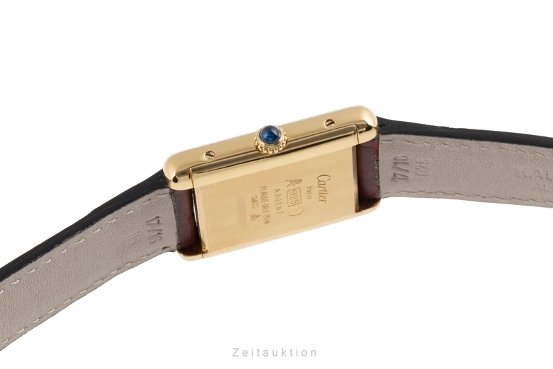 Cartier Tank silver-gilt manual winding unisex 6 [2504381]