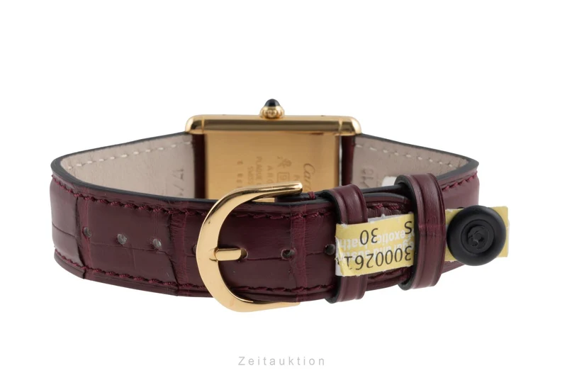 Cartier Tank silver-gilt manual winding unisex 6 [2504381]
