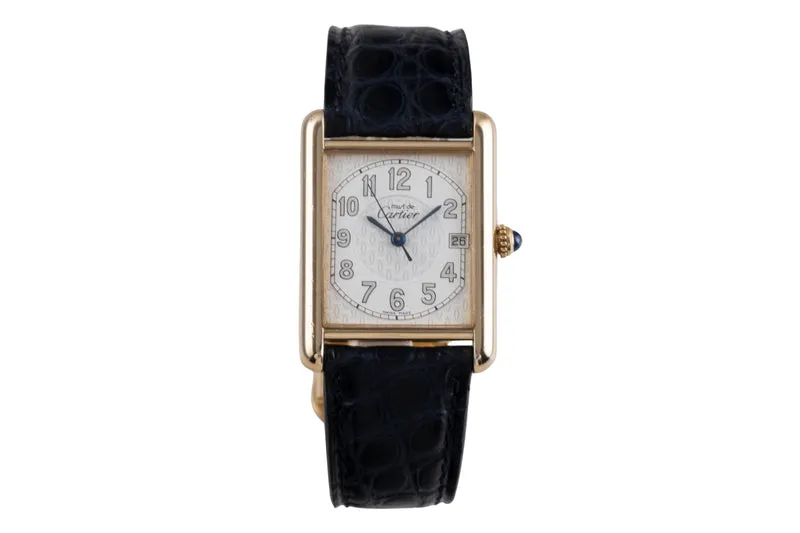 Cartier Tank silver-gilt quartz unisex W1013954, 2413 [2504078]