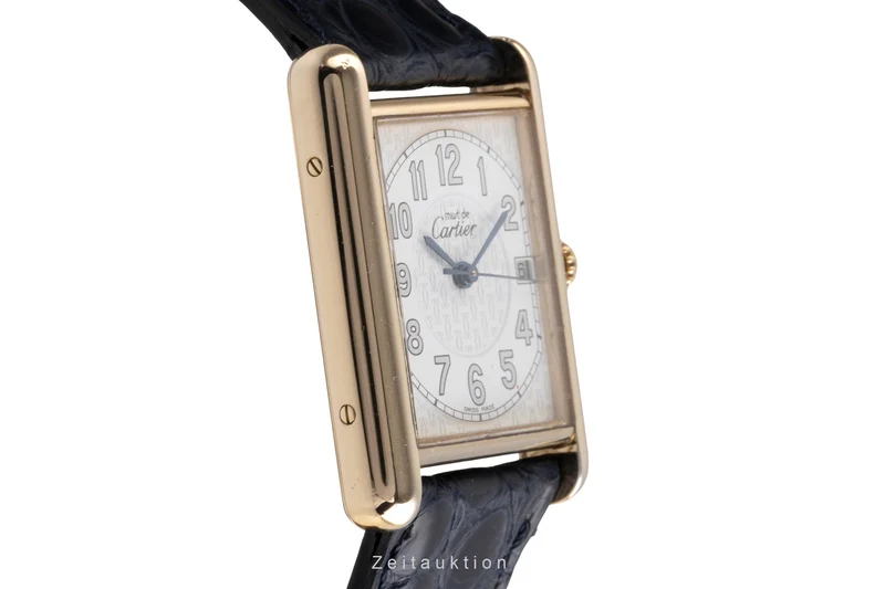 Cartier Tank silver-gilt quartz unisex W1013954, 2413 [2504078]