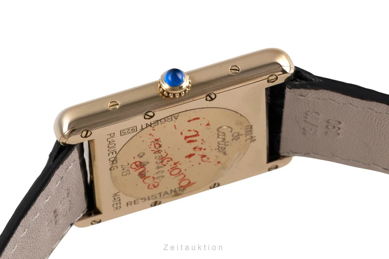 Cartier Tank silver-gilt quartz unisex W1013954, 2413 [2504078]