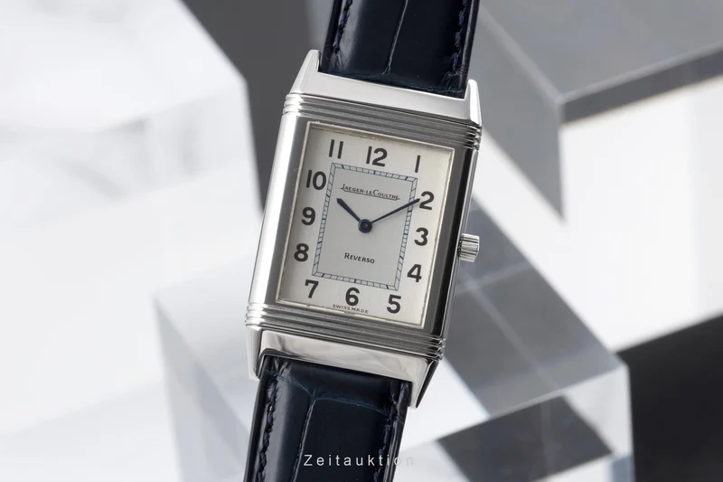 Jaeger LeCoultre Reverso steel quartz men's watch Q2518420, 250.8.08 [2503588]