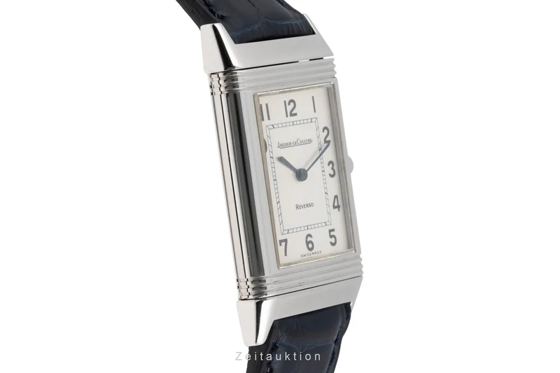 Jaeger LeCoultre Reverso steel quartz men's watch Q2518420, 250.8.08 [2503588]