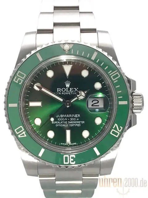 Rolex Submariner Date LV 116610LV aus 2014