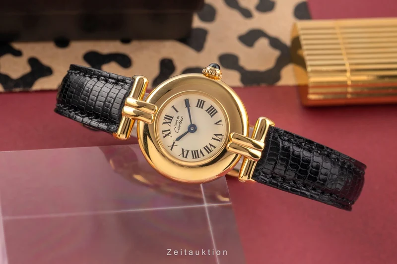 Cartier Colisee silver-gilt quartz women's watch 590002 [2503715]
