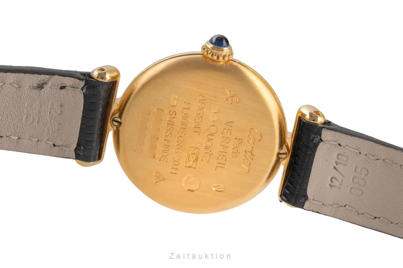Cartier Colisee silver-gilt quartz women's watch 590002 [2503715]