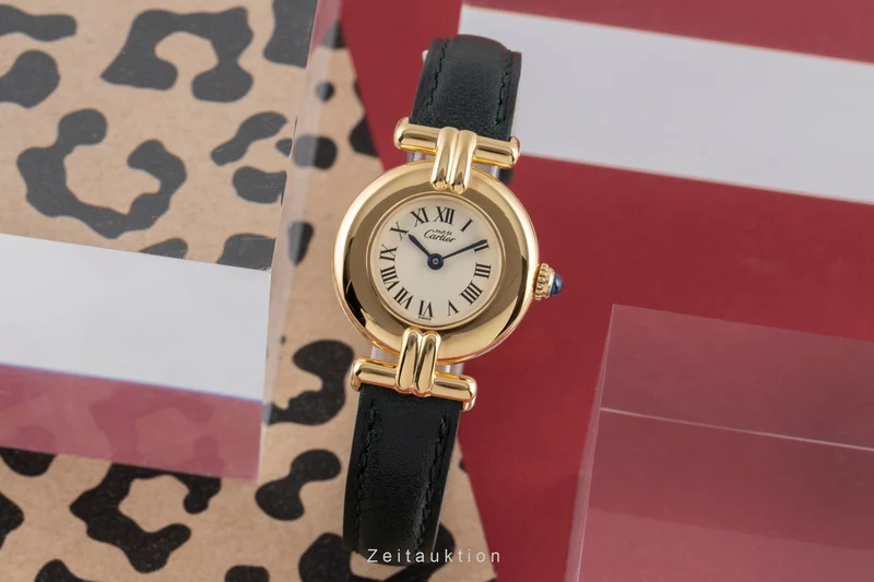 Cartier Colisee silver-gilt quartz women's watch 590002 [2504834]