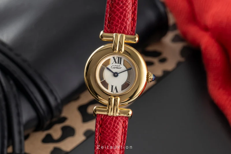 Cartier Colisee silver-gilt quartz women's watch 590002, W1006654 [2503745]