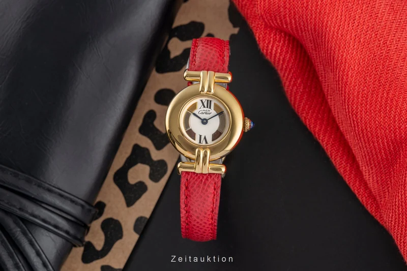 Cartier Colisee silver-gilt quartz women's watch 590002, W1006654 [2503745]