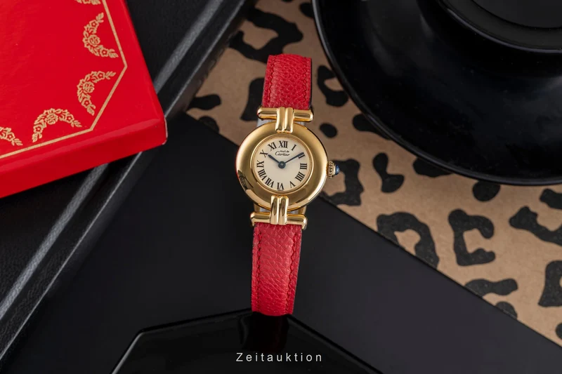 Cartier Colisee silver-gilt quartz women's watch 590002 [2504761]