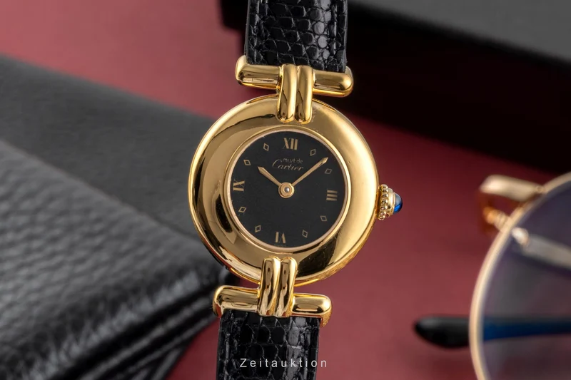 Cartier Colisee silver-gilt quartz women's watch 590002, W1000700 [2503951]