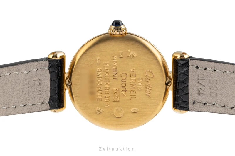Cartier Colisee silver-gilt quartz women's watch 590002, W1000700 [2503951]