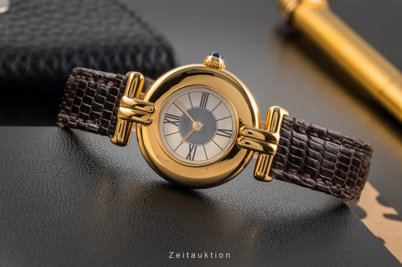Cartier Colisee silver-gilt quartz women's watch 590002 [2503746]