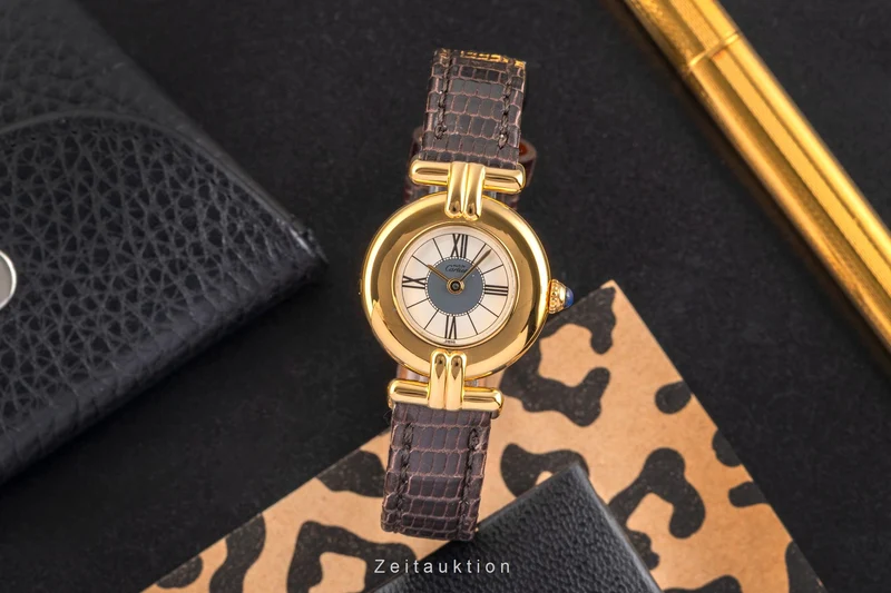 Cartier Colisee silver-gilt quartz women's watch 590002 [2503746]
