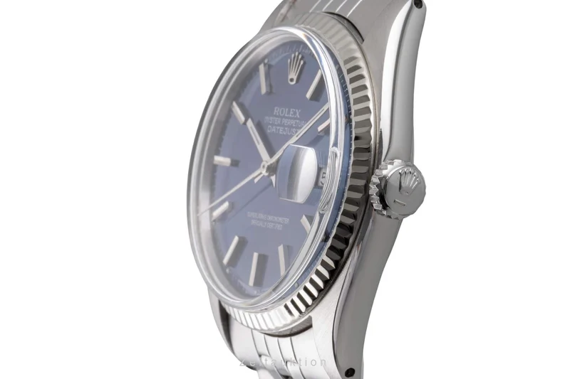 Rolex Datejust steel / white gold automatic men's watch 1601 Vintage [2500407]