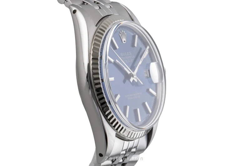 Rolex Datejust steel / white gold automatic men's watch 1601 Vintage [2500407]